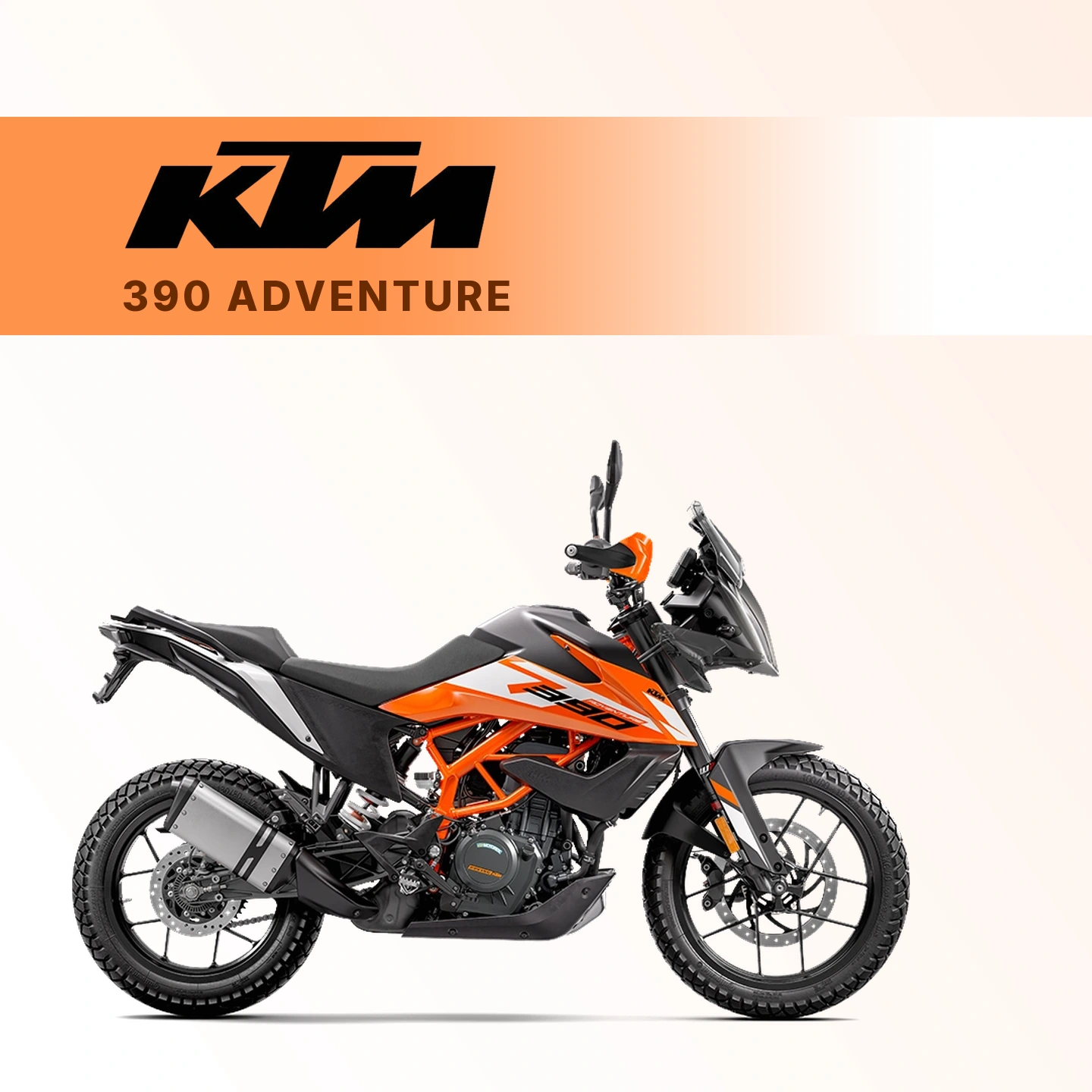 KTM 390 Adventure à louer au Costa Rica