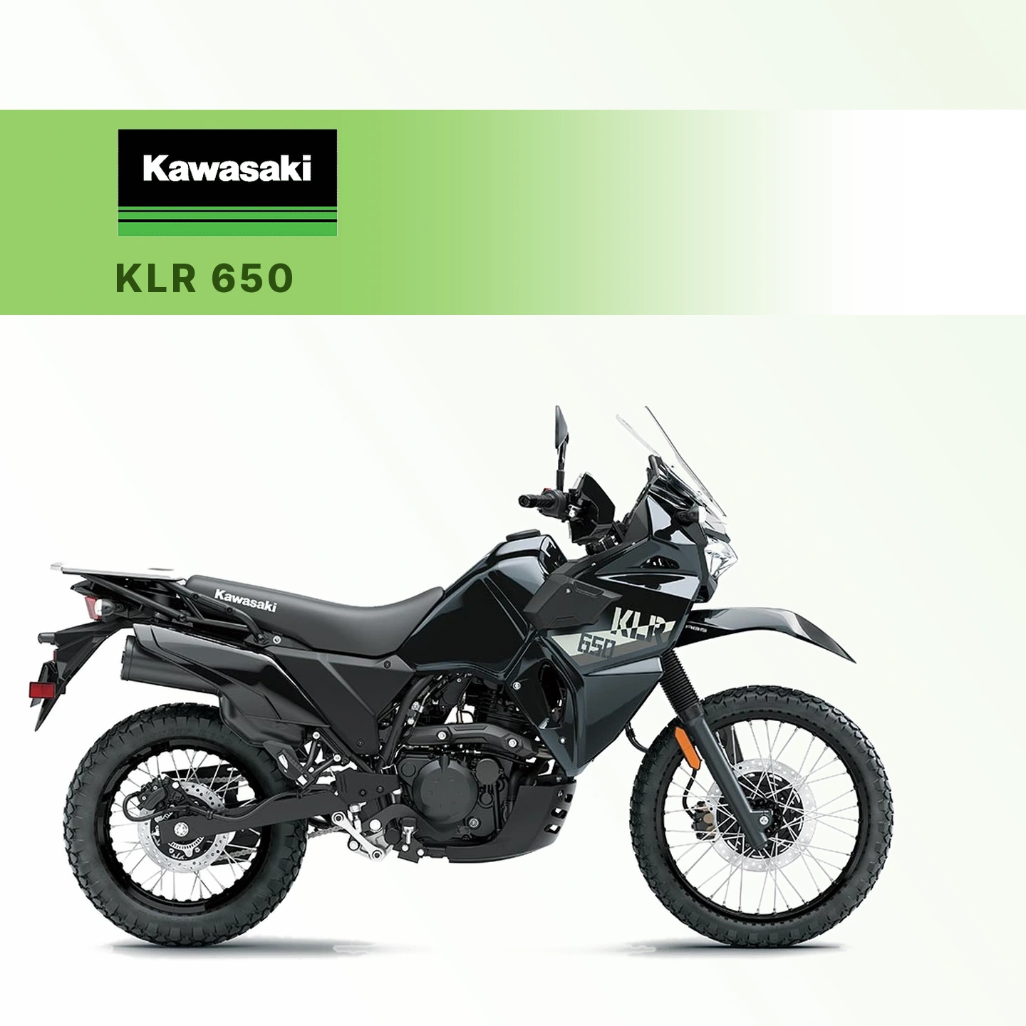 Kawasaki KLR 650 à louer au Costa Rica
