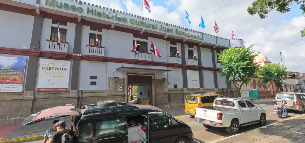 Façade du musée historique et culturel Juan Santamaría, dans le centre d'Alajuela