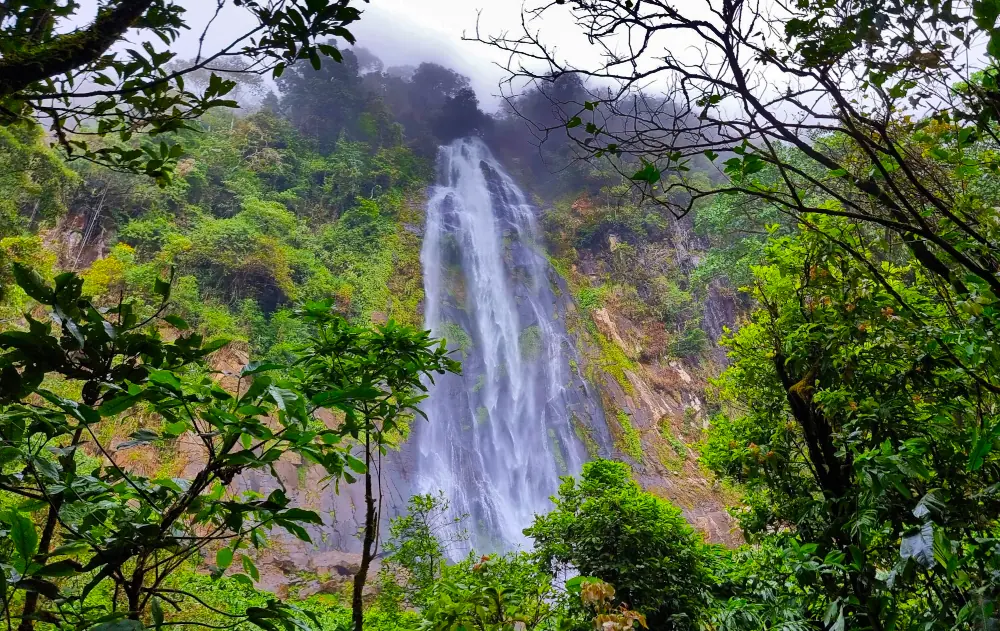 La cascade de San Luis Morete
