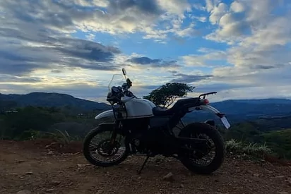 Royal Enfield Himalayan motorcycle