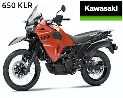 Kawasaki 650KLR moto